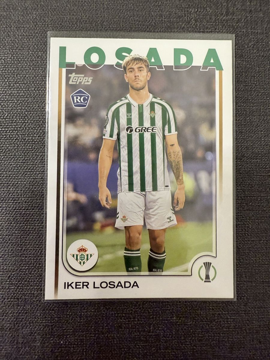 Topps Sammelbilder & Trading cards: Topps Iker Losada Real Betis Balompie – Neu (gemäss Beschreibung) aus Burgdorf von Sports_Cards_3400