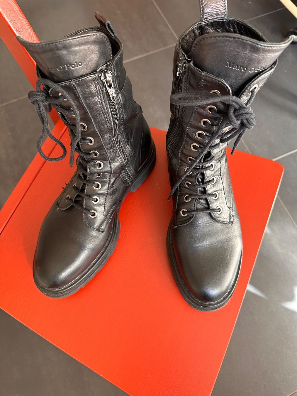 Marc O'Polo Scarpe da donna: Marc O'Polo Schnürstiefelette Gr.39 – Usato da Zürich venduto da Swisspa