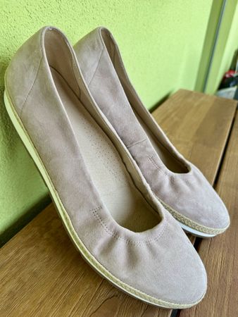 Gabor Ballerinas, hellbeige, Gr. 42 Ein Mal getragen!