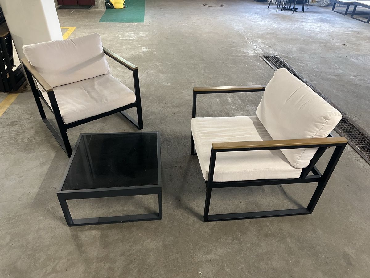 Sedie: Gartenlounge 3 Stühle inkl. Tisch – Usato da Steinach venduto da EvAy_Trade_2023 2