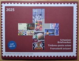 Jahresserie 2025 postfrisch Einzelmarken