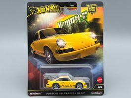 Hot Wheels Premium Porsche 911 Carrera RS 2.7 1:64 Neu OVP