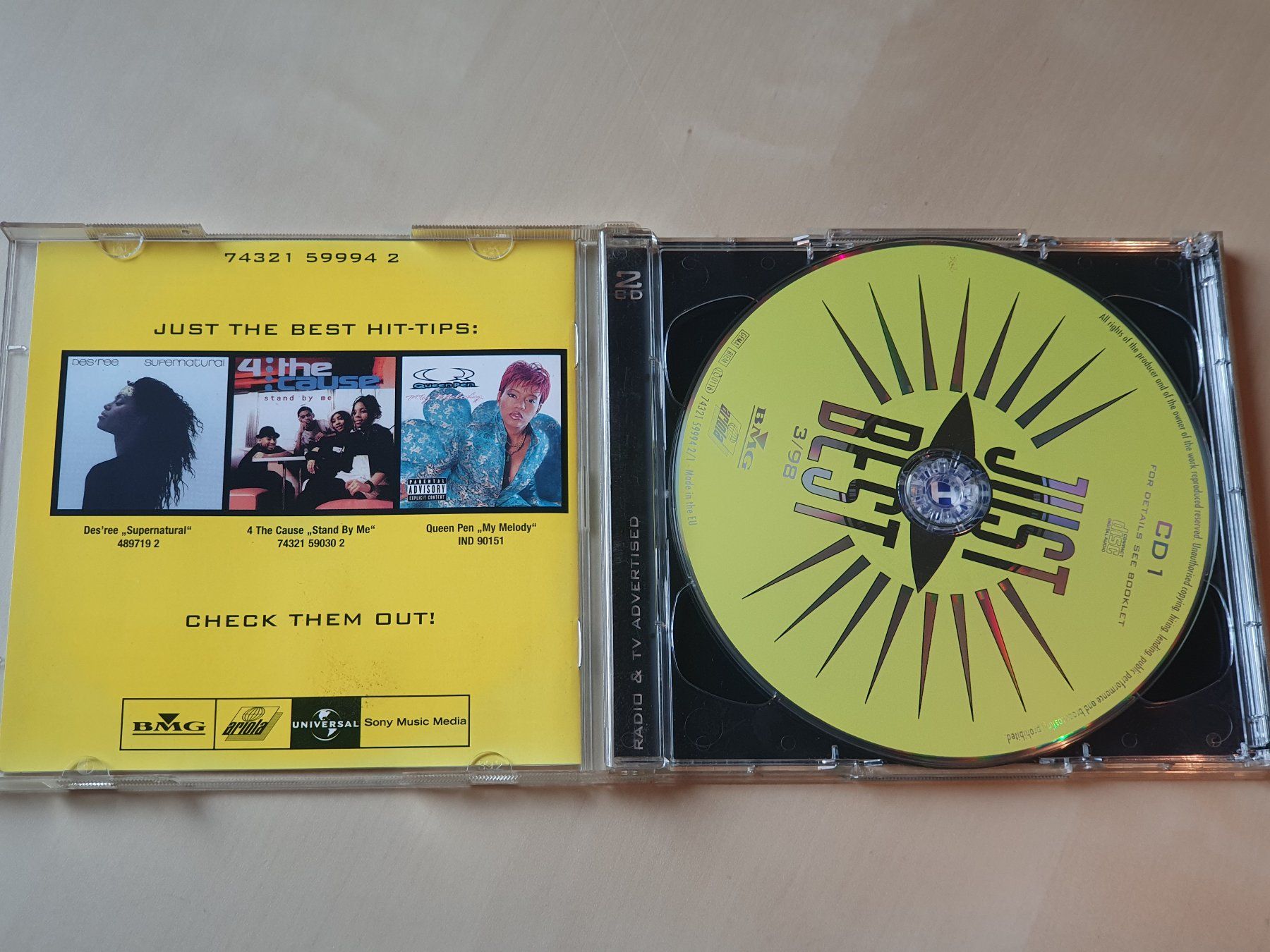 CD: Just the Best 3/98 – Usato da Stansstad venduto da collectorsshop 2
