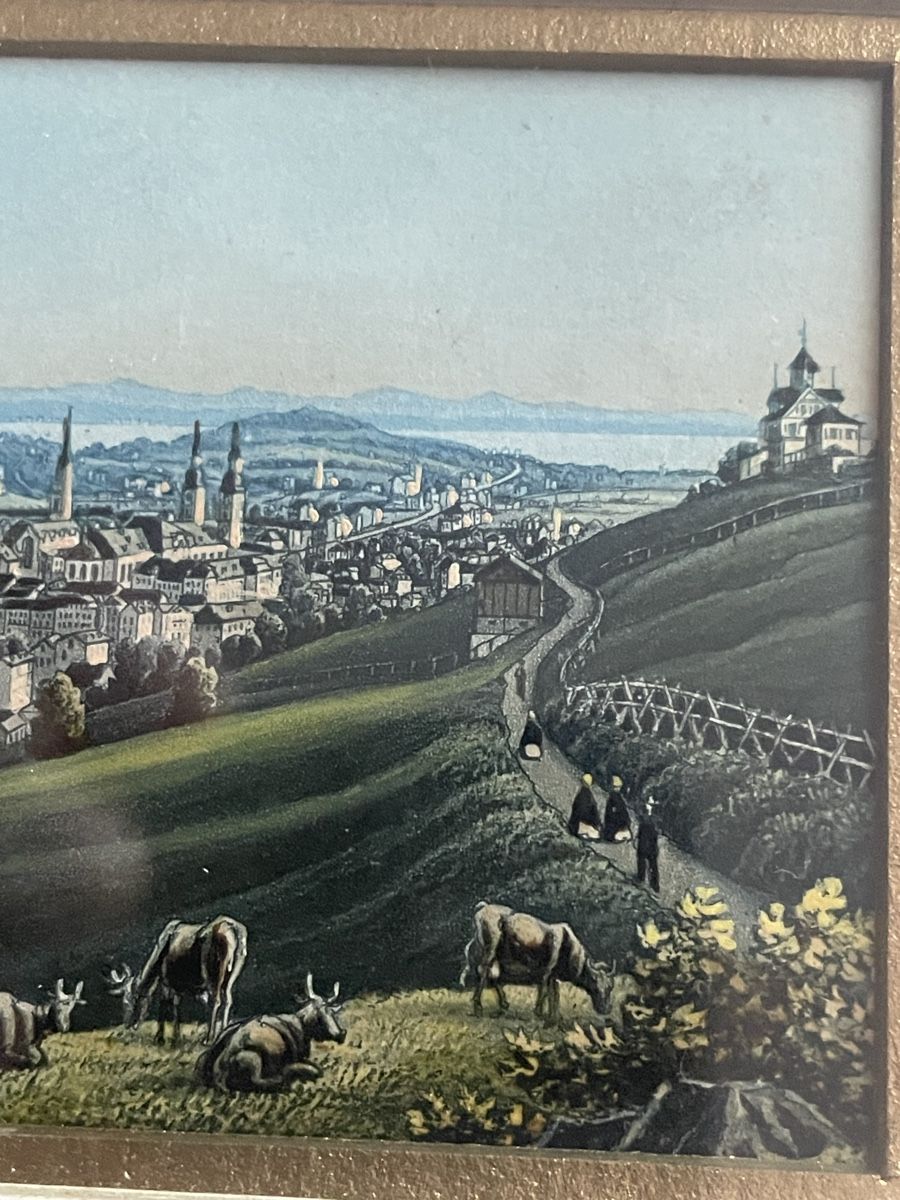 Incisioni: Stich vom  R. Dikenmann - St. Gallen – Usato da Rorschach venduto da Spektar 2