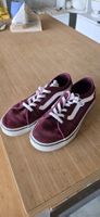 Vans Turnschuhe bordeauxrot Grösse 39 getragen