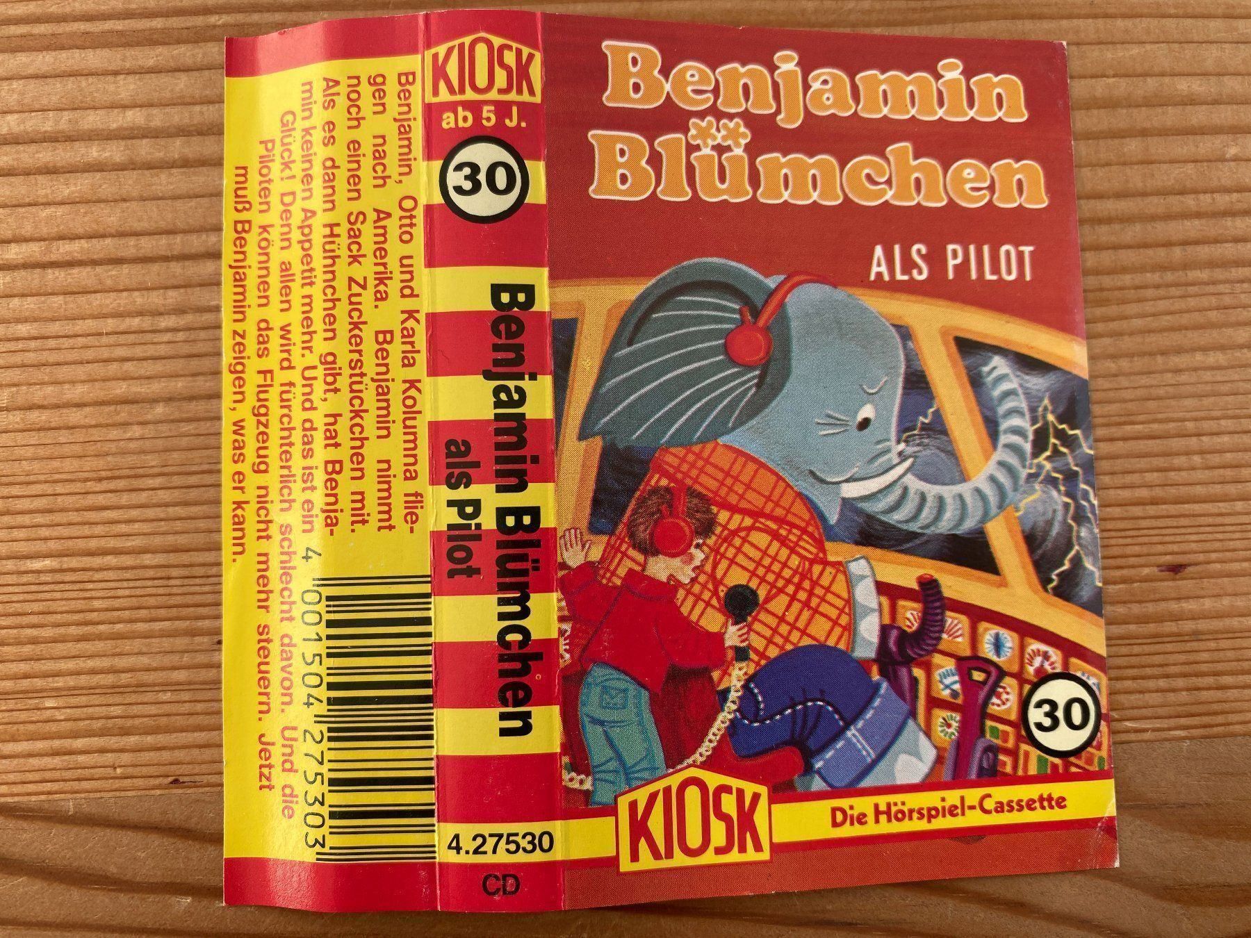 Musicassette: Benjamin Blümchen (30)  - Als Pilot – Usato da St. Gallen venduto da elk2021 2