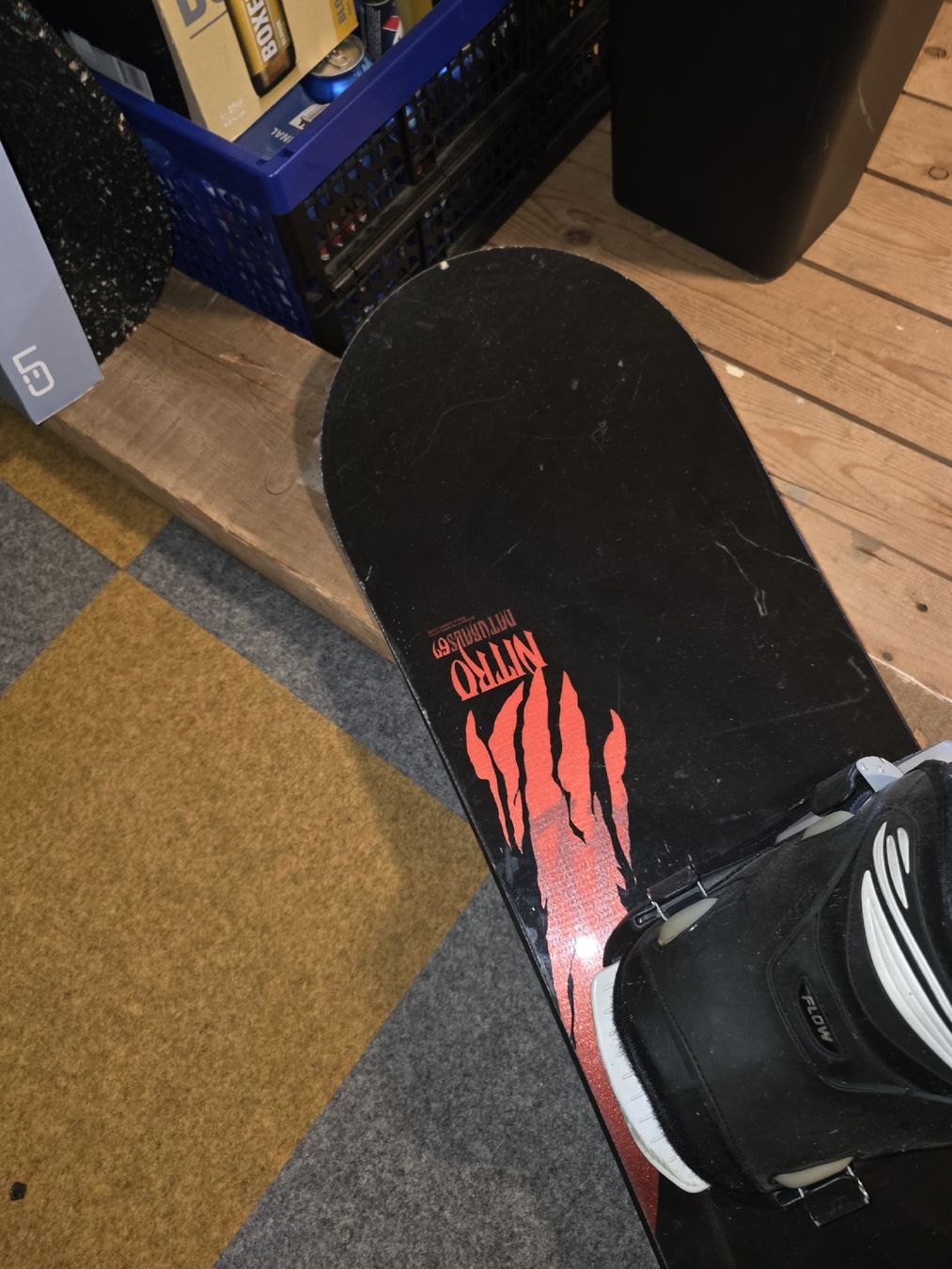 Snowboard Nitro Board: Snowboard Nitro + Boots  – Usato da La Roche FR venduto da jer_sb9f 1