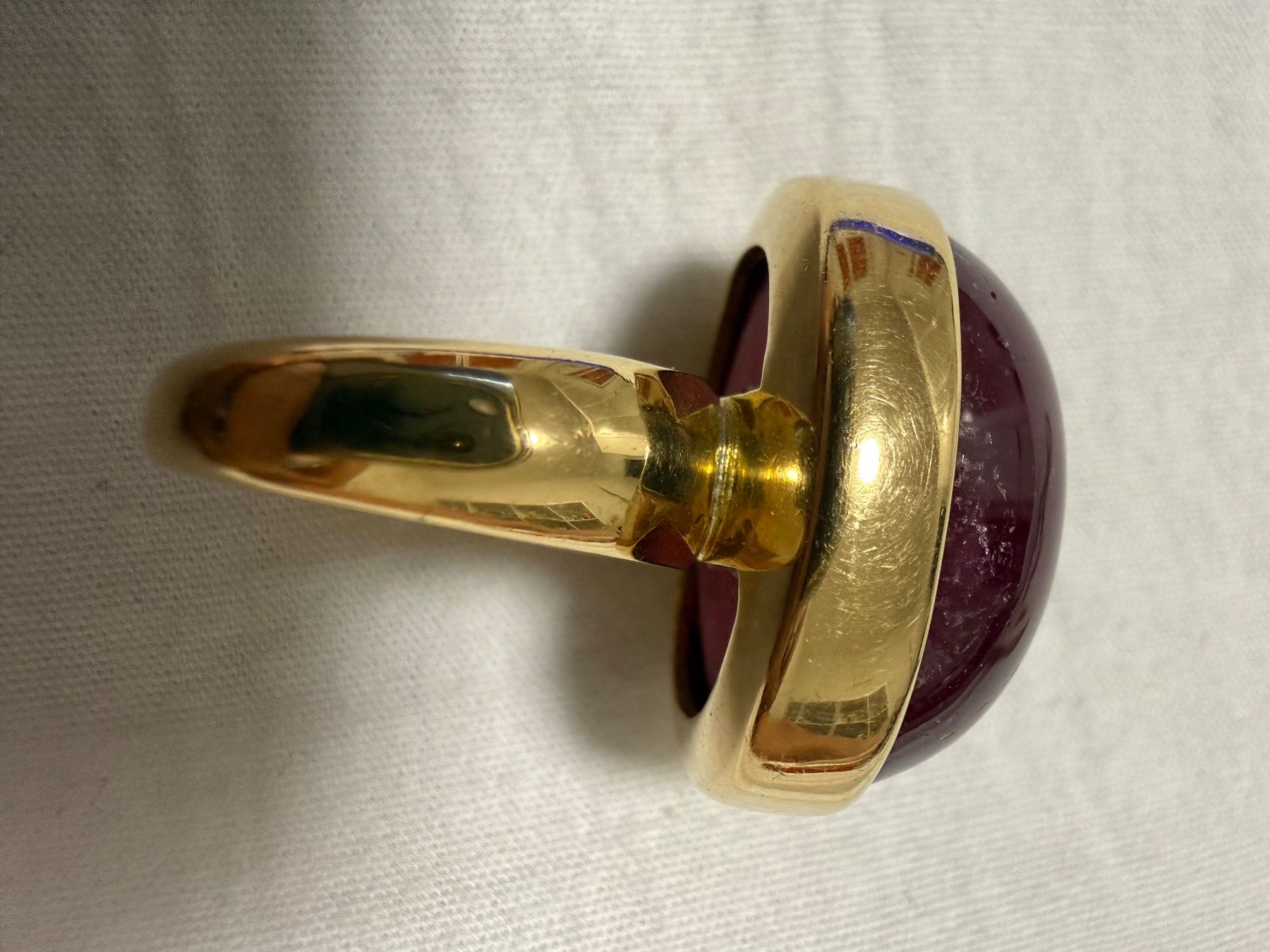 Anelli: GoldRing 18k mit Turmalin Rubellit – Usato da Oberhof venduto da RealStone 9