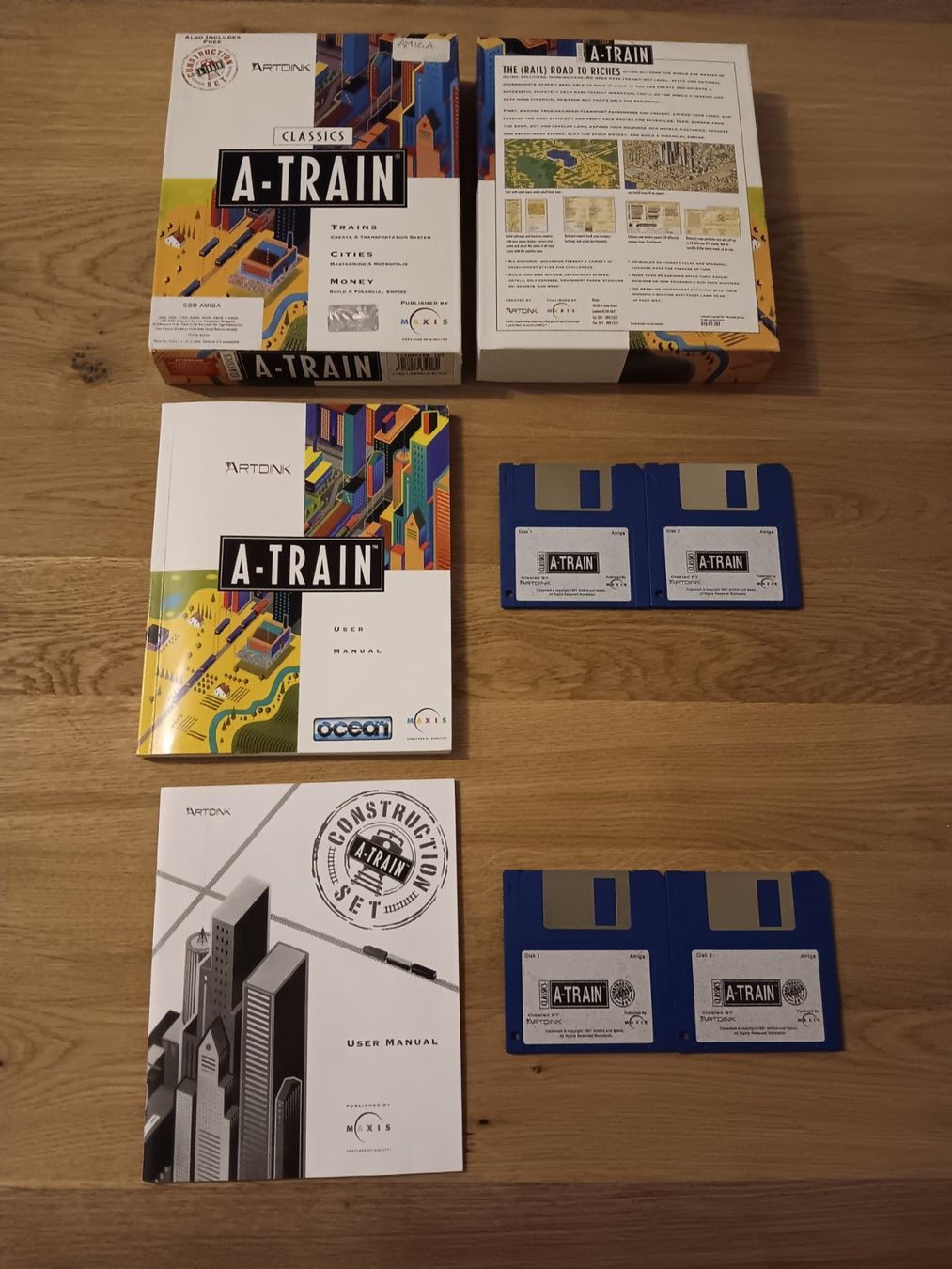 Commodore PCs: Amiga Klassiker A-Train – Gebraucht aus Beringen von Beringen75 1