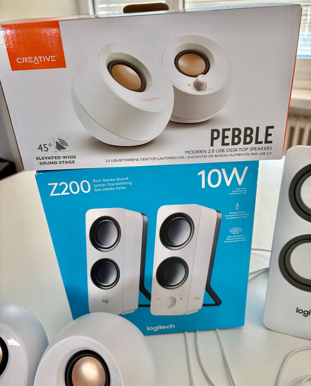 Casse acustiche: 2x Lautsprecher Logitech & Pebble – Usato da Kriens venduto da afr_f5x5