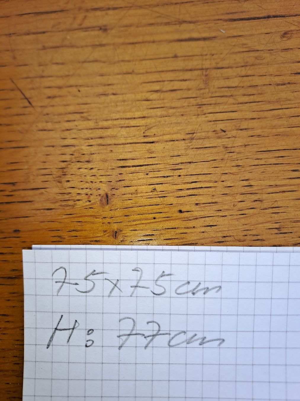 Tavoli: Tisch 75x75cm Eiche um 1950 – Usato da Gebenstorf venduto da suroh 4