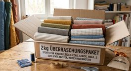2kg Stoff für Kinder als Überraschungspaket