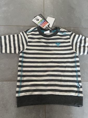 Hummel Kinder Pullover Gr. 86 Breton-Streifen mit Etikett ne