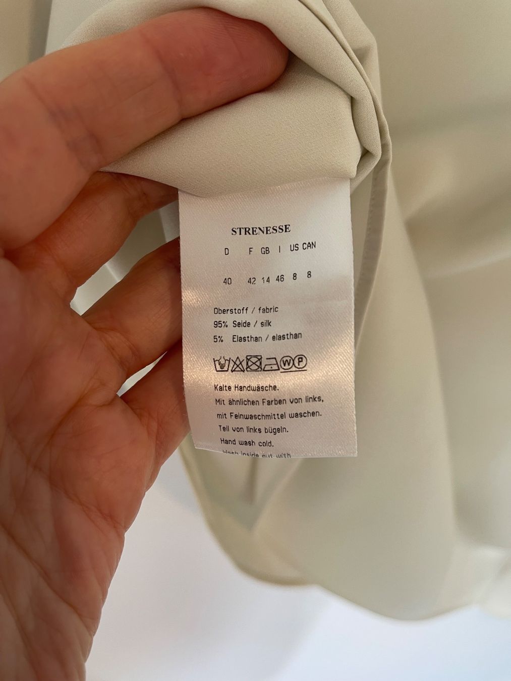 Strenesse Camicette: Klassische Seidenbluse von Strenesse – Usato da Zizers venduto da sarah_1987 6