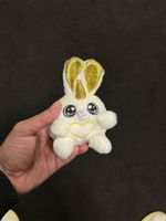 Süsses Stofftier Einhorn-Hase, neuwertig, goldig!
