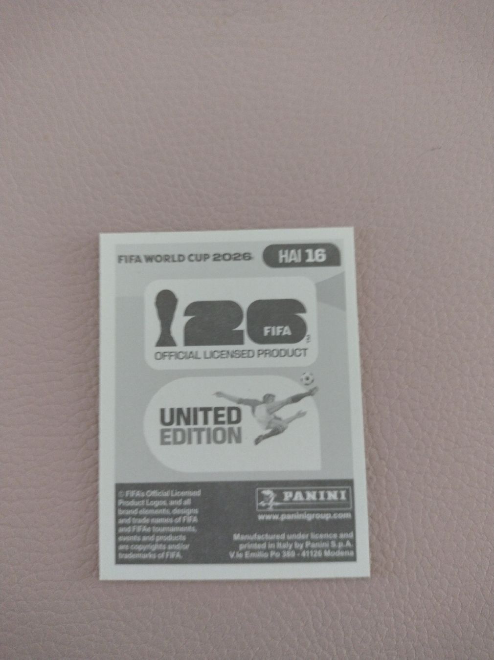 Panini Cartes à collectionner: HAI16 – Neuf (Voir description) à Schöftland par KuLe_8pmc 1