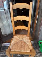 Lot de 6 chaises bois massif