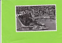 Lausanne-Ouchy-port vu d'avion