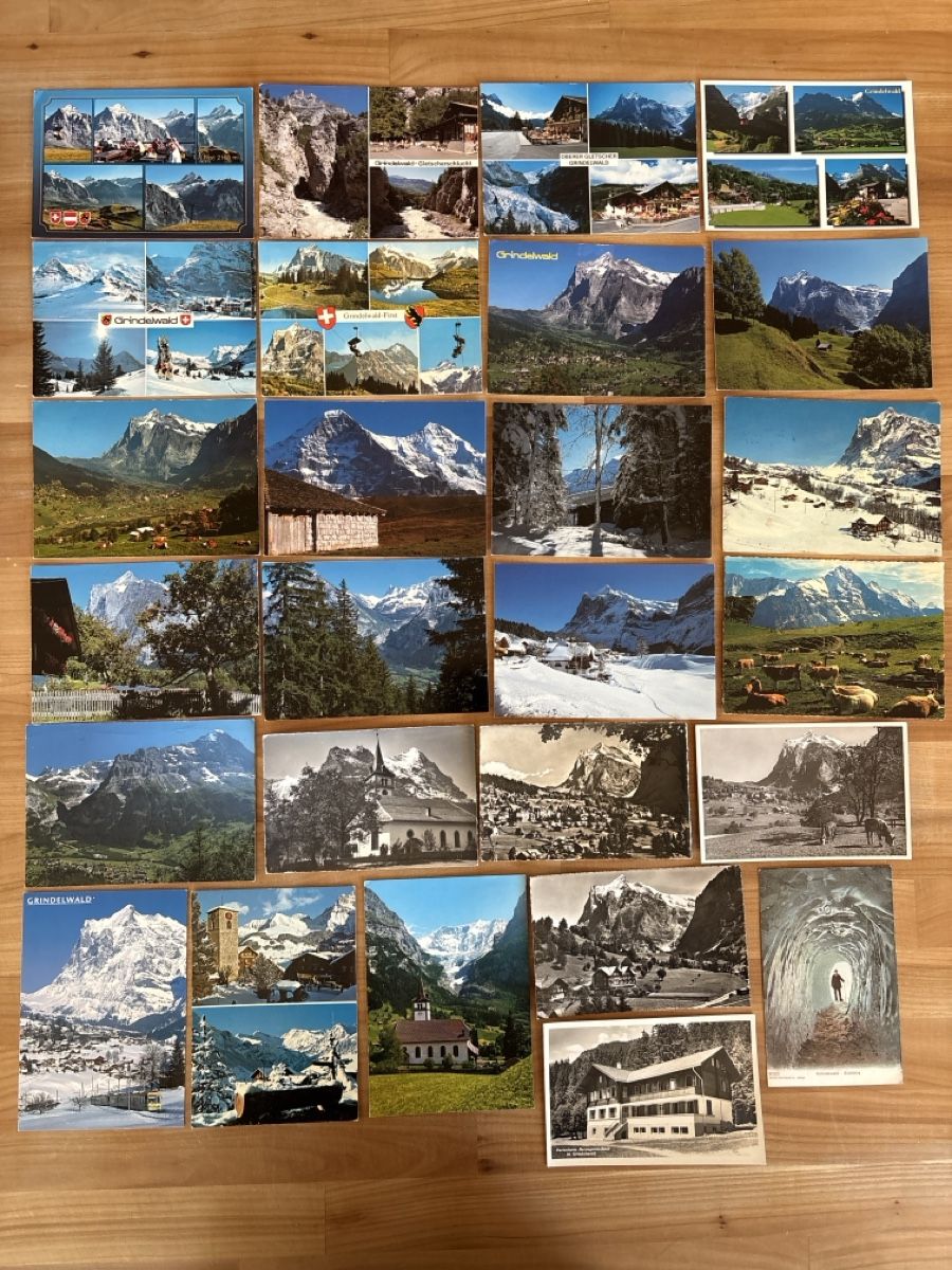 Cartoline postali: AK von Grindelwald – Usato da Rümlang venduto da Brieftaube2