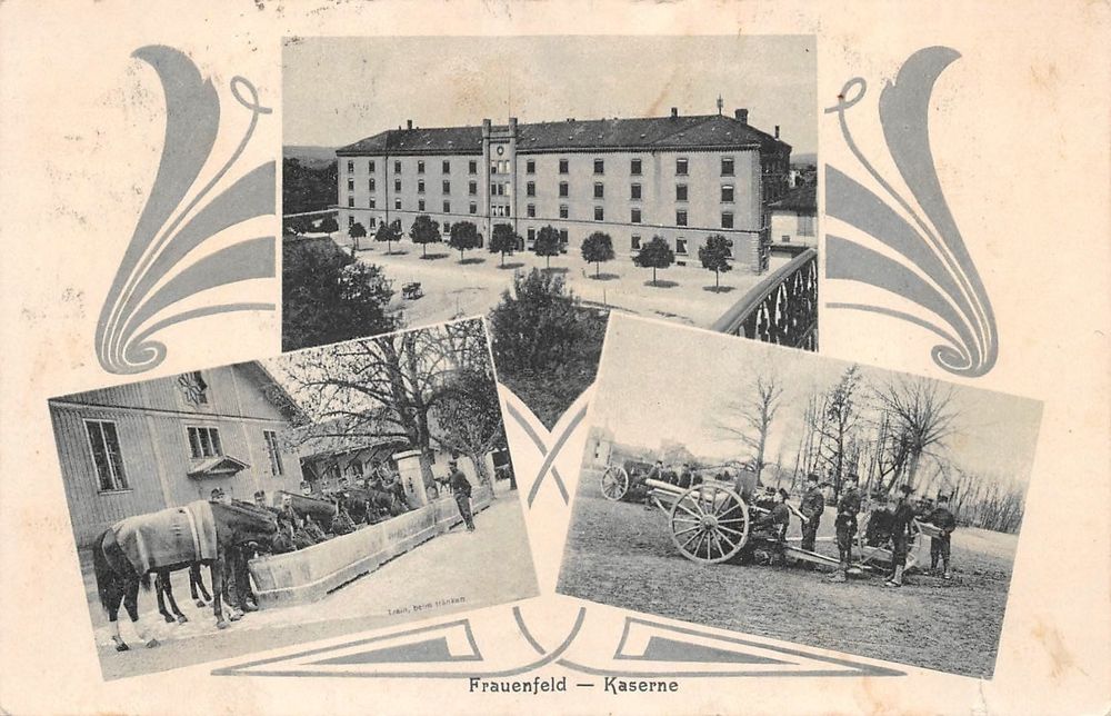 Frauenfeld TG Kaserne 1910 Kaufen auf Ricardo