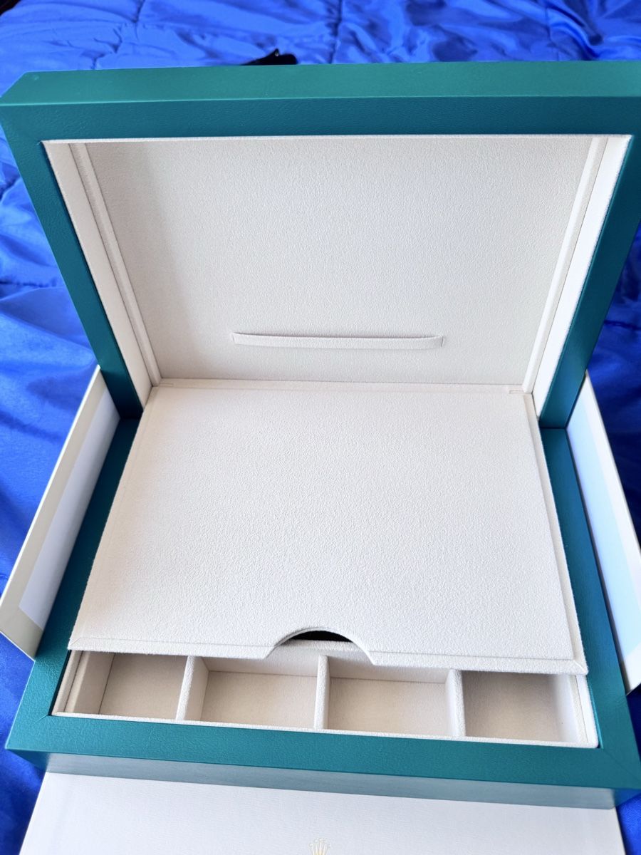 Scatole porta orologi: Rolex Box XL Original und neu – Nuovo (secondo la descrizione) da Teufen Ar venduto da Exclusive.stuff.CH 4