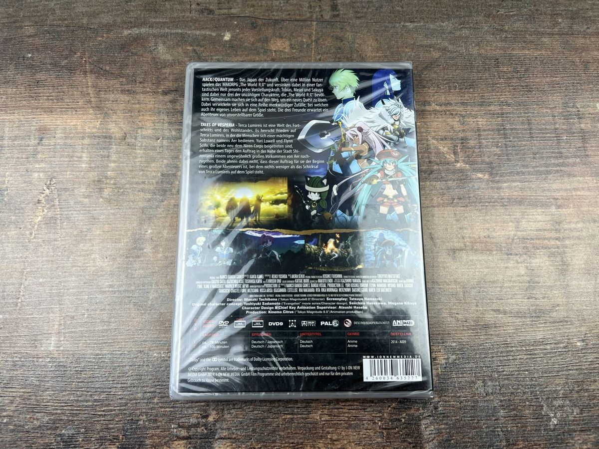 Alle DVDs: hack//Quantum + Tales of Vesperia DVD – Gebraucht aus Hallau von R.R.91 1