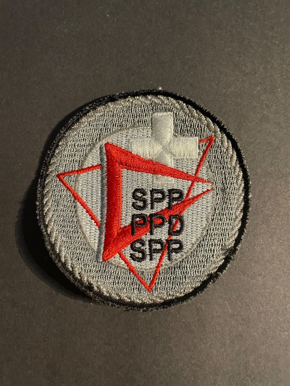Schweizer Armee Plaketten & Abzeichen: Badge SPP PPD SPP – Gebraucht aus Wila von Lokelo