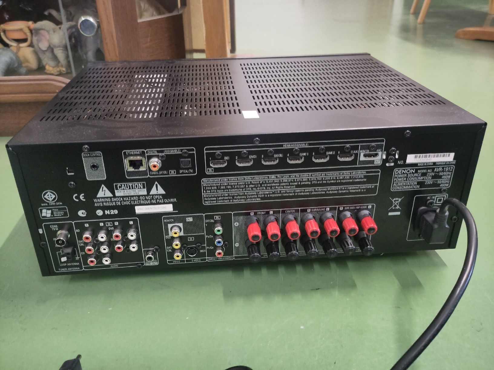 Denon Ricevitori: Denon AVR-1912 Receiver – Usato da Pratteln venduto da Cartonsducoeur_bl 4