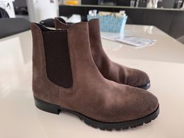 Kudetà Chelsea-Boots aus Wildleder  - Grösse 37 - ungetragen