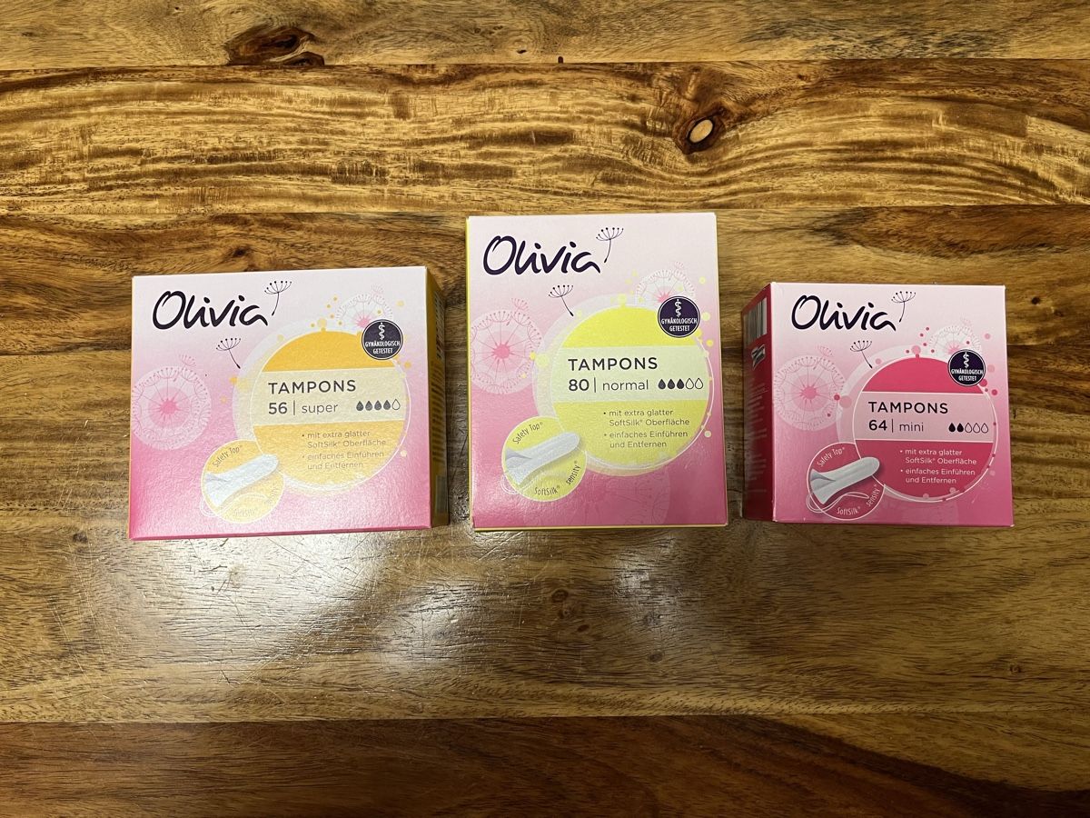 Altro per la cura del corpo: Tampons Olivia Super, Normal, Mini – Nuovo (secondo la descrizione) da Goldau venduto da kco_2696