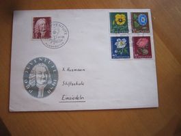 PJ 1958 FDC schöner Beleg