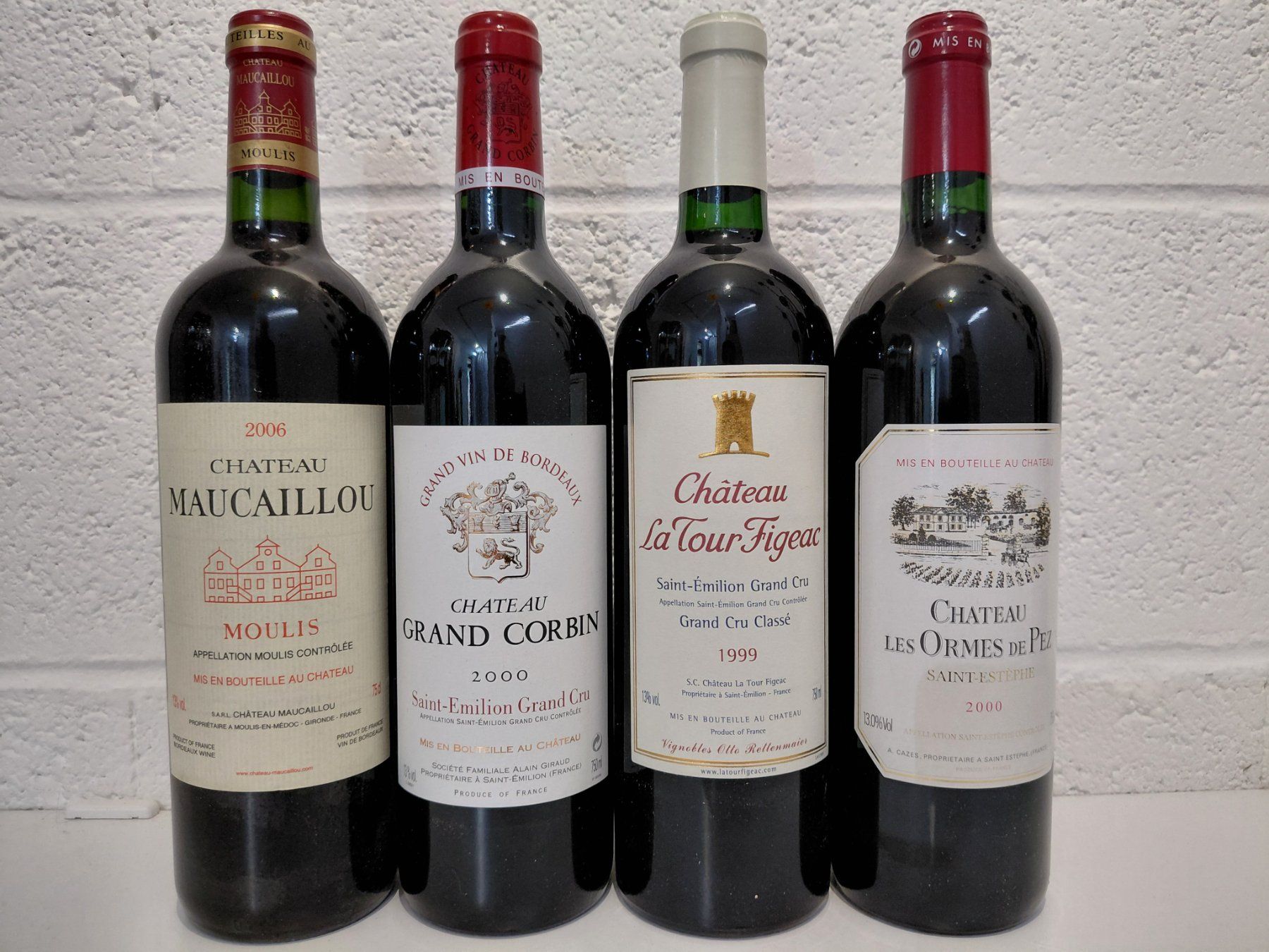 Vino: Grands vins de Bordeaux – Nuovo (secondo la descrizione) da Renan BE venduto da Epicurien0017