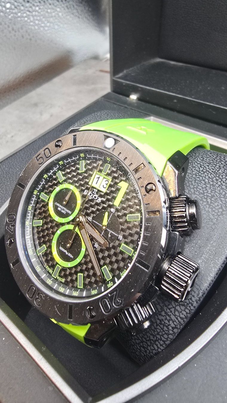 Edox Uhren: Edox – Neu und originalverpackt aus La Chaux-de-Fonds von curtitswisswatches 2