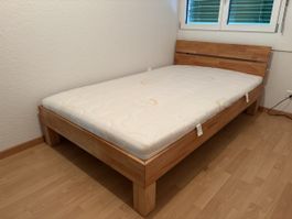 Holzbett mit Lattenrost von Hasena – Top Zustand 🛋️