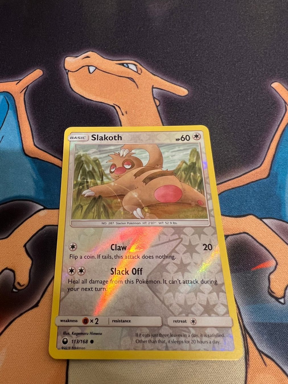 Pokémon Carte collezionabili: Slakoth (CES 113) - Reverse Holo - Celestial Storm – Nuovo (secondo la descrizione) da Bülach venduto da Pfrenzel