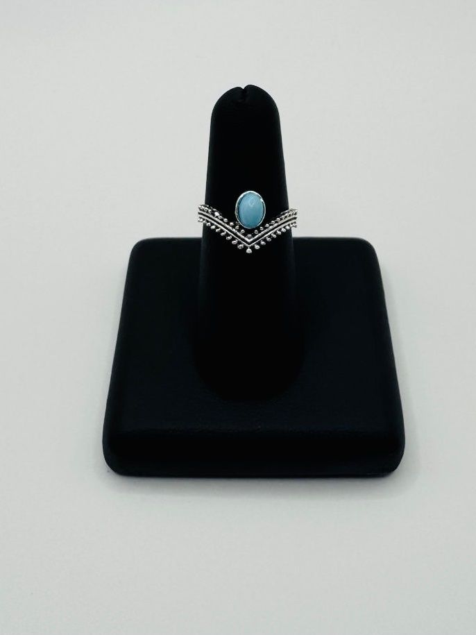 Anelli: Wunderschöner Ring mit blauem Stein - Grösse: 51 – Nuovo e nell'imballaggio originale da Frutigen venduto da glanzvolles.leben