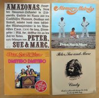 PETER SUE & MARC - 4 VINYL SINGLES (VG- bis VG+)
