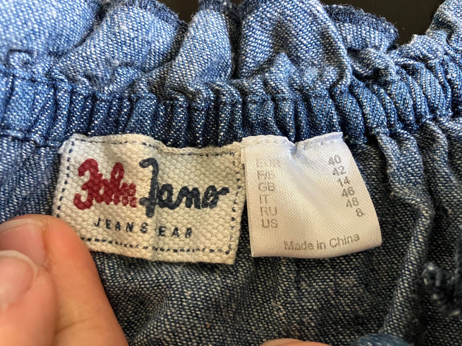 Vestiti: Kleid aus Jeans – Usato da Winterthur venduto da Seepferdchen63 2