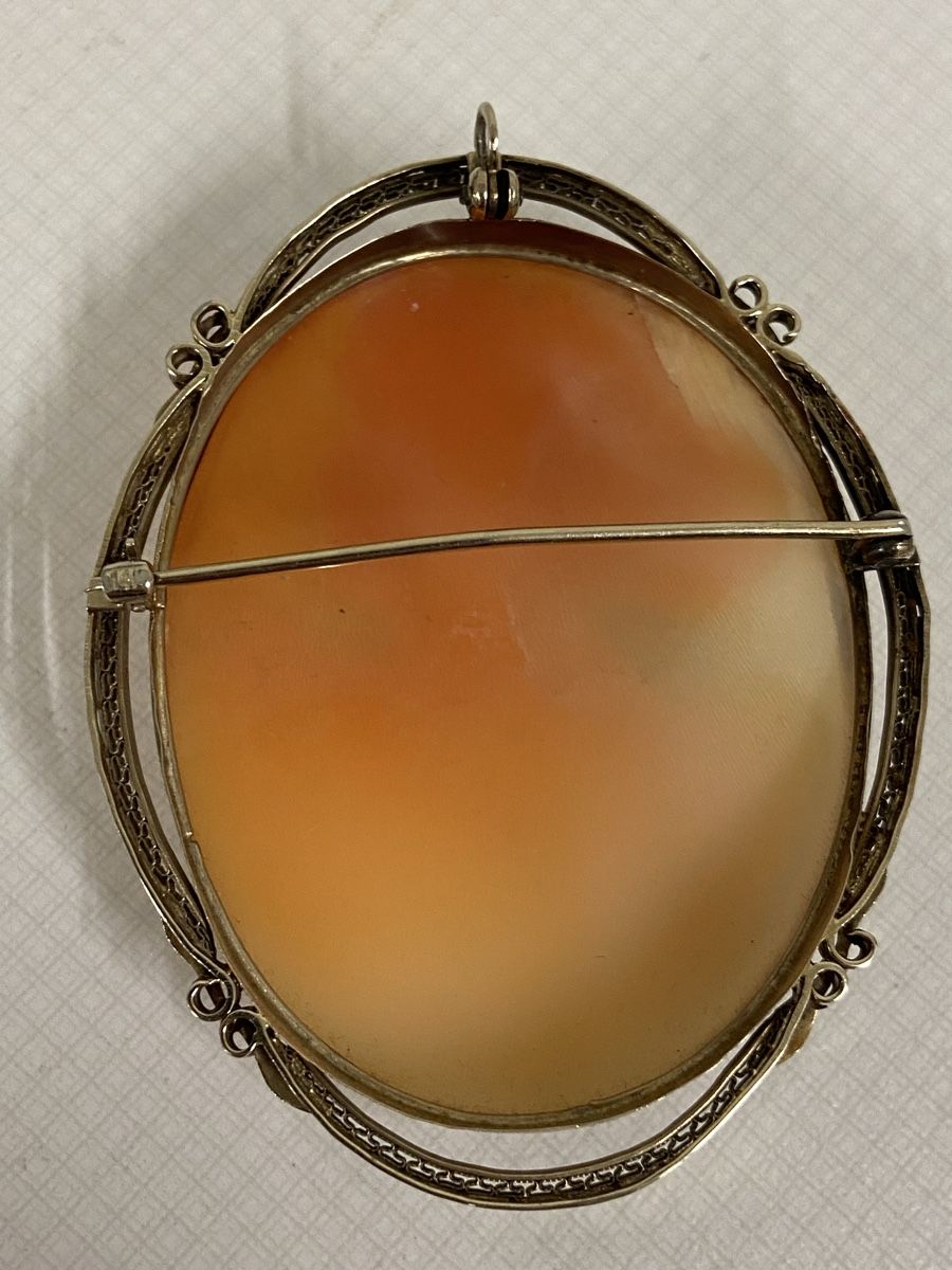 Broschen & Nadeln: Antike Cameo/Brosch 14 Karat Gold – Gebraucht aus Dietikon von brocki-eyra 5