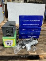 4 elektrische Schraubendreher