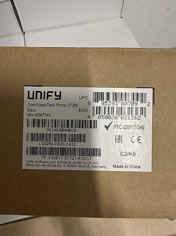 Telefone: Téléphone de bureau Unify OpenScape – Neu und originalverpackt aus Couvet von adryp 1