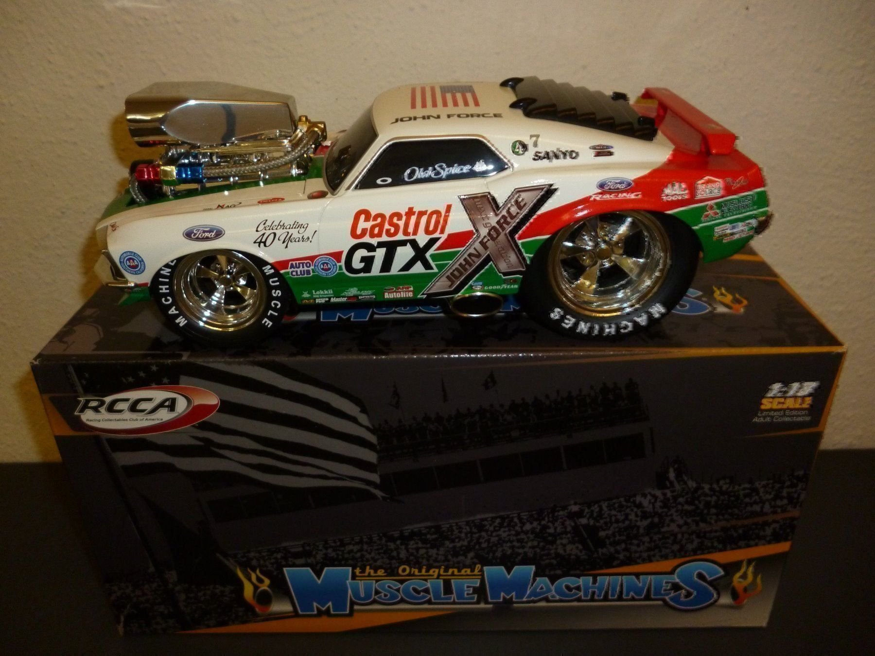 Ford Modellautos: Ford Mustang MachI 69"John Force" 1:18 – Neu und originalverpackt aus Niederwil SG von Kaicorner03