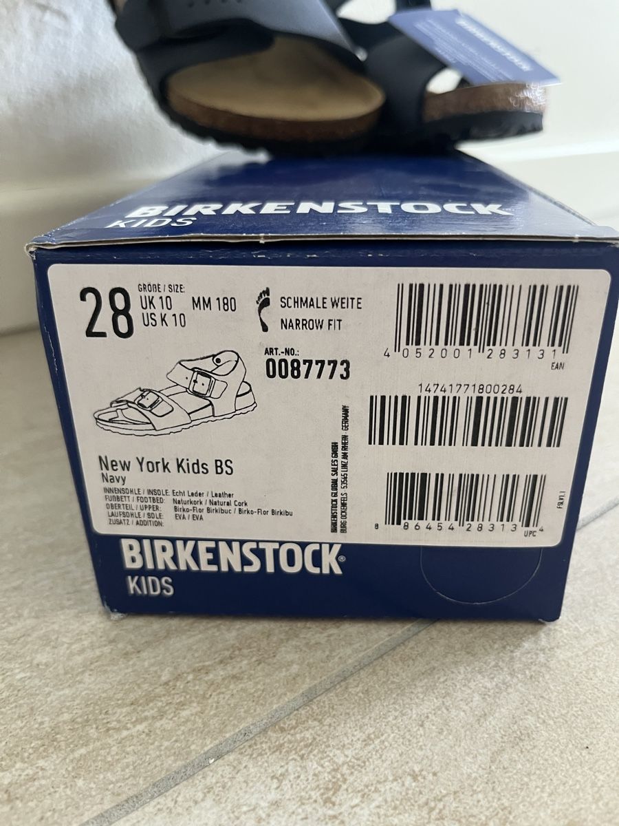 Birkenstock Scarpe per ragazzi: Birkenstock New York - 28 – Nuovo e nell'imballaggio originale da Castel San Pietro venduto da lau_cf6w 1