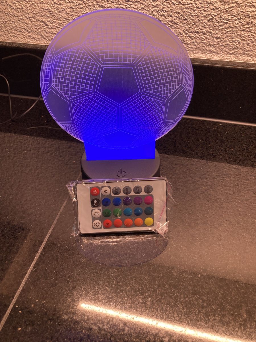 Alle Dekorationen: Fußball Lampe  – Neu (gemäss Beschreibung) aus Schübelbach von Moesi80