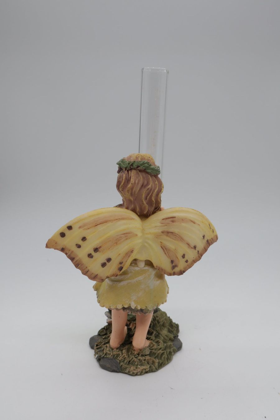 Figurines: Elfenfiguren mit Glas für Blumen – D'occasion à Volketswil par brockipfannenstil 1