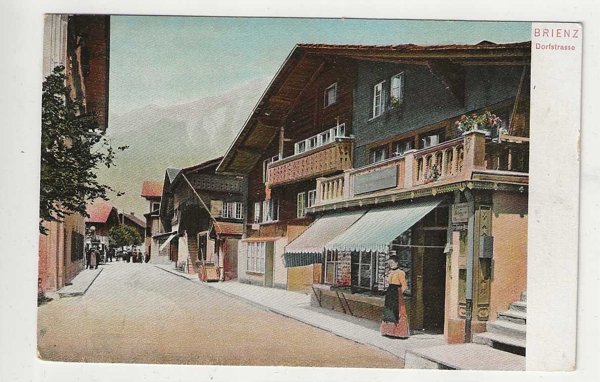 Cartoline postali: Brienz, ca 1910 – Usato da Spiez venduto da Niesen20