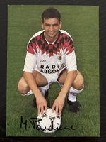 FC Aarau Autogrammkarte Mirko Pavlicevic, Rarität!