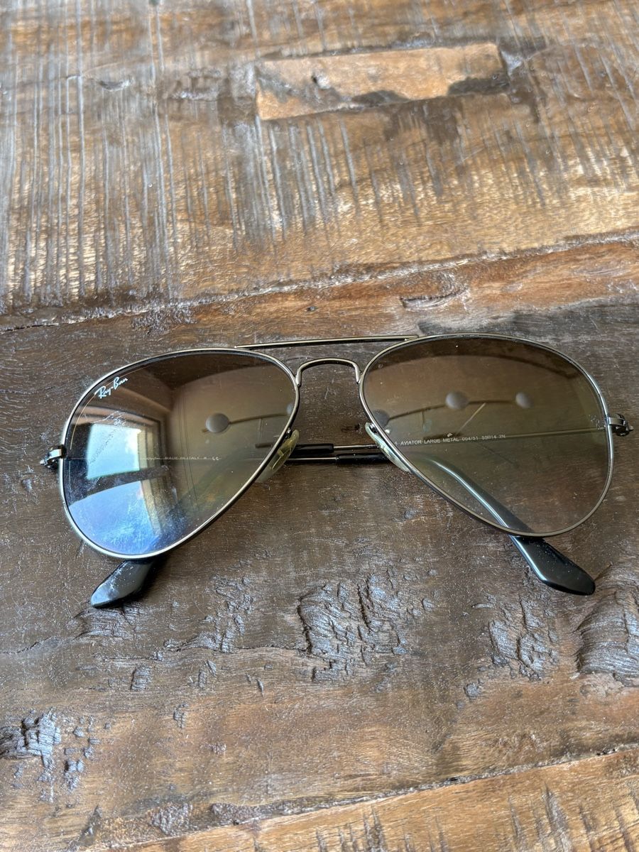 Ray-Ban Brillen & Gläser: Ray-Ban Aviator Sonnenbrille – Gebraucht aus Zürich von lilyluar 2