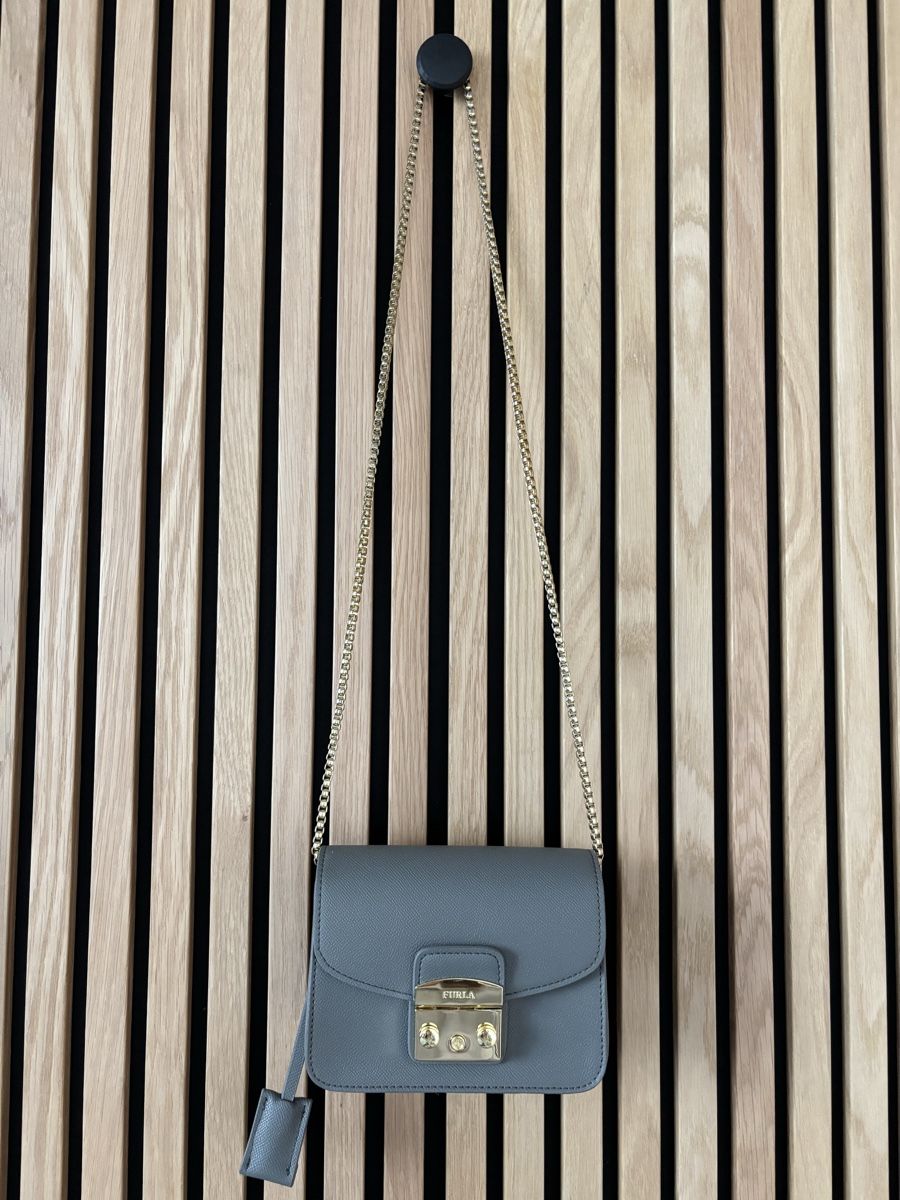 Furla Borse da donna: Furla Metropolis Mini, grau-gold – Nuovo (secondo la descrizione) da Horgen venduto da Anatolia 3