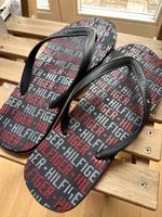 Tommy Hilfiger Flip Flops Black/Red, Size EUR 45